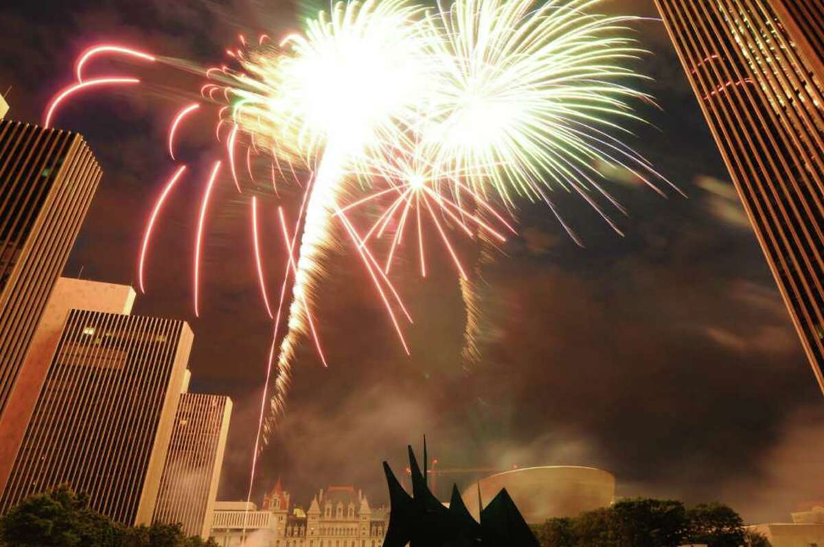 Photos Empire State Plaza fireworks