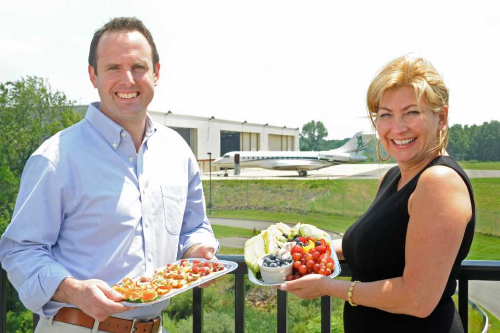 Catering's a challenge when customers are up in the air
