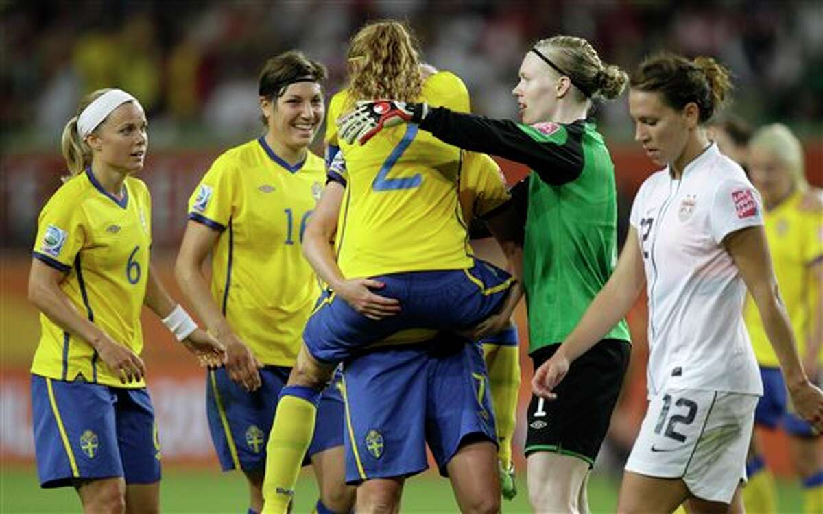 Sweden beats US women for first time
