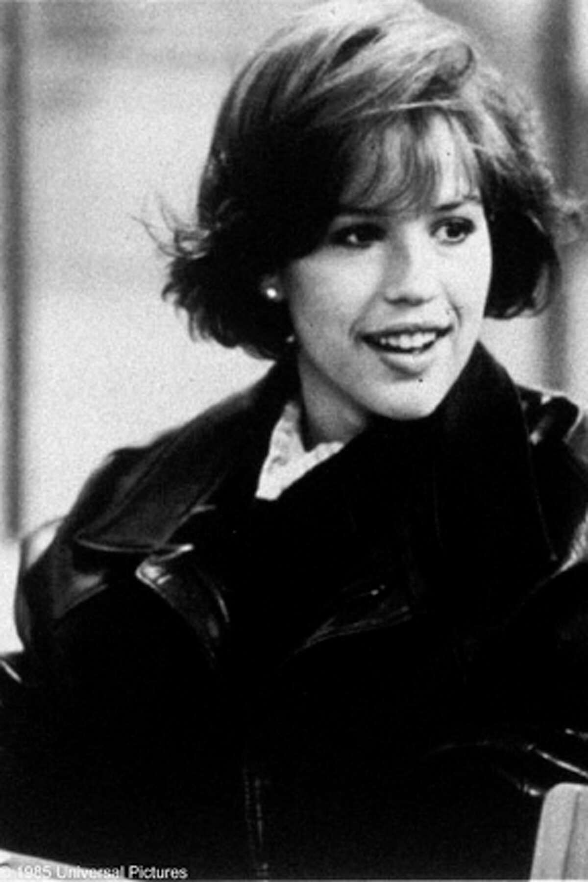Molly Ringwald as Claire Standish, a very rich and very popular beauty who is much to sophisticated for her age in "The Breakfast Club."