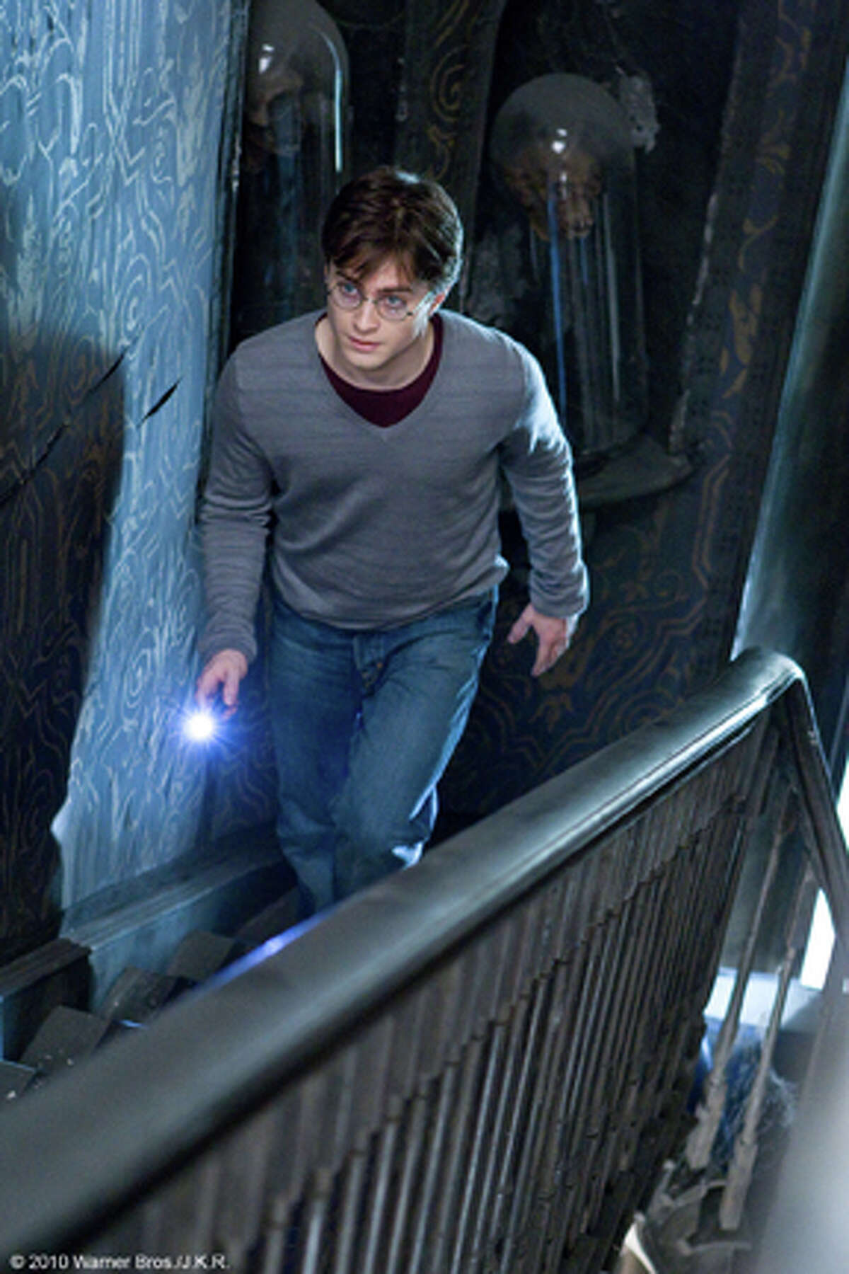 Daniel Radcliffe as Harry in "Harry Potter and the Deathly Hallows: Part 1."