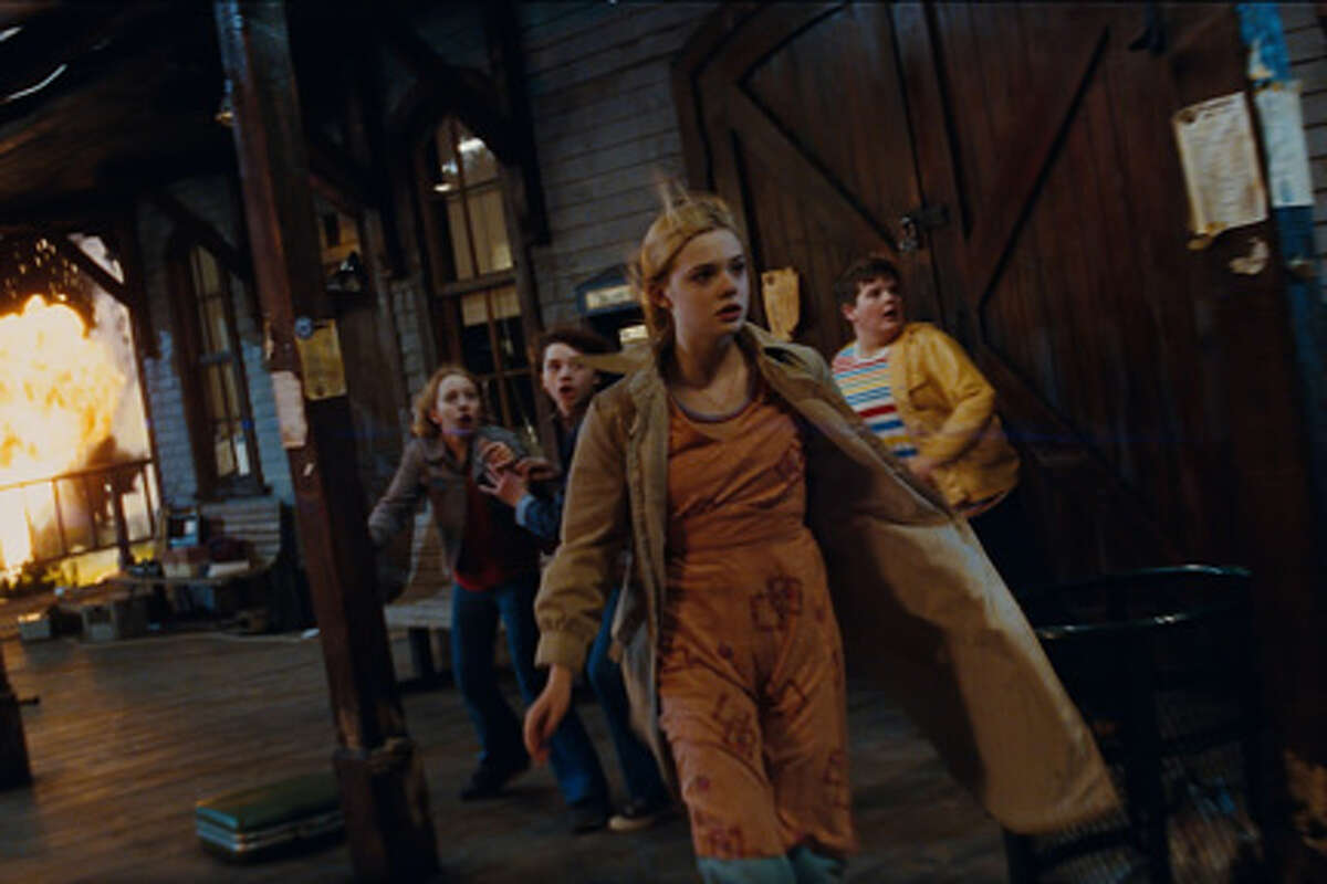 Elle Fanning (center) as Alice in "Super 8."