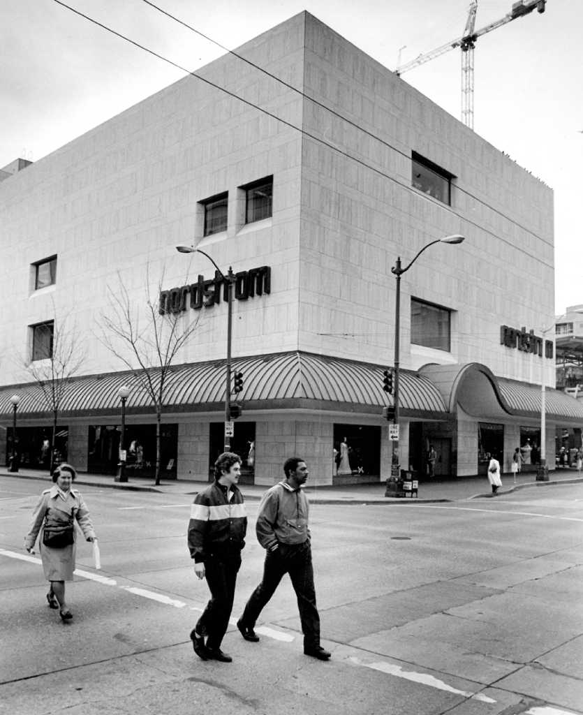 Nordstrom flagship in Seattle, SounderBruce