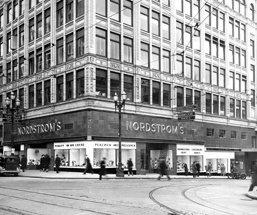 Nordstrom Flagship Store and headquarters in downtown Seat…
