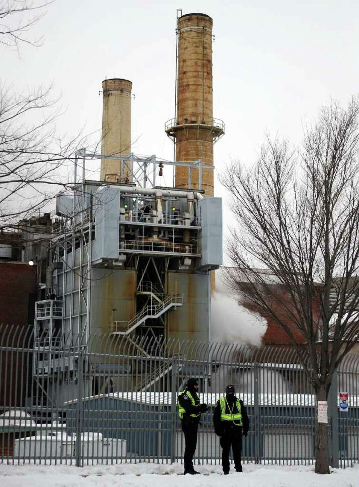 The Capitol Power Plant on March 2, 2009 in Washington, DC. TIM SLOAN/AFP/Getty Images