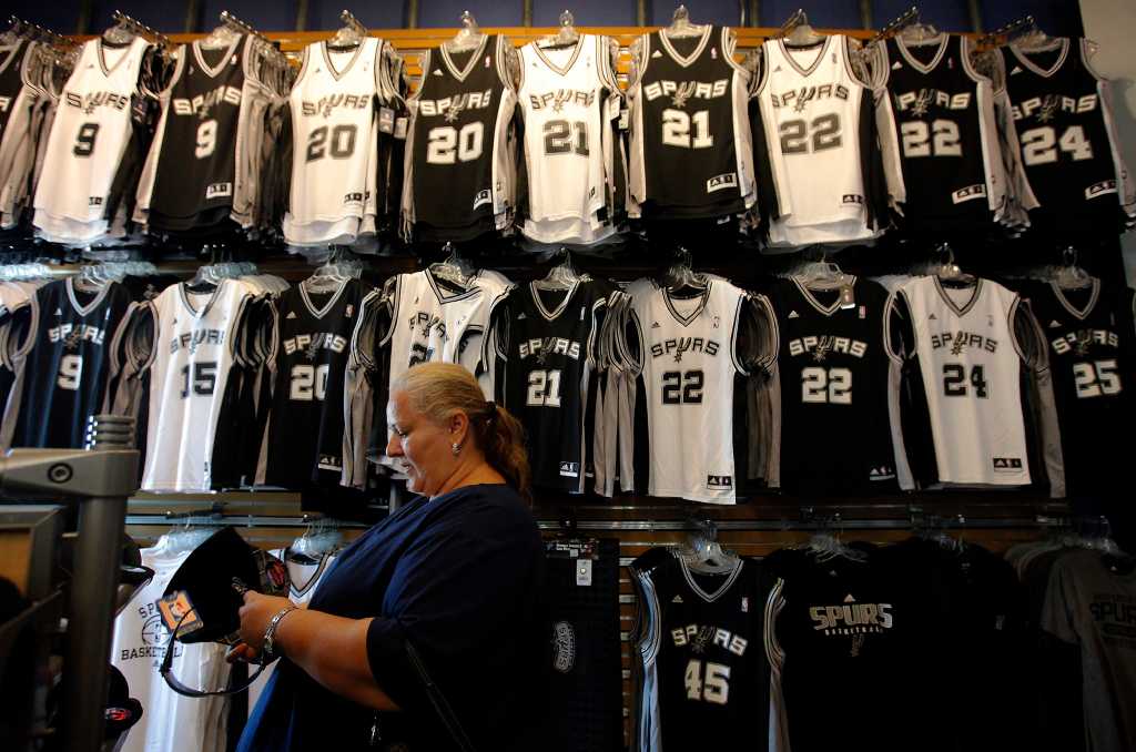 A new Spurs Fan Shop location opens at The Shops at La Cantera