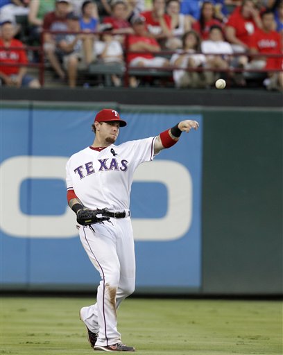 AL roundup: Napoli's slam helps lift the Rangers past Athletics, 8-5