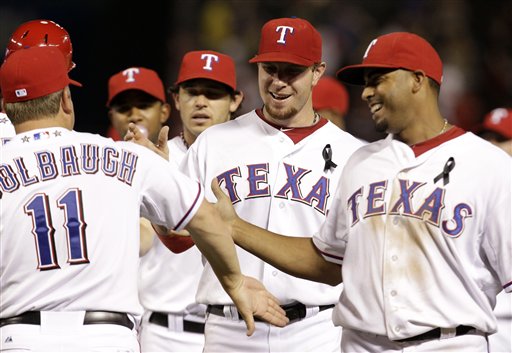 AL roundup: Napoli's slam helps lift the Rangers past Athletics, 8-5