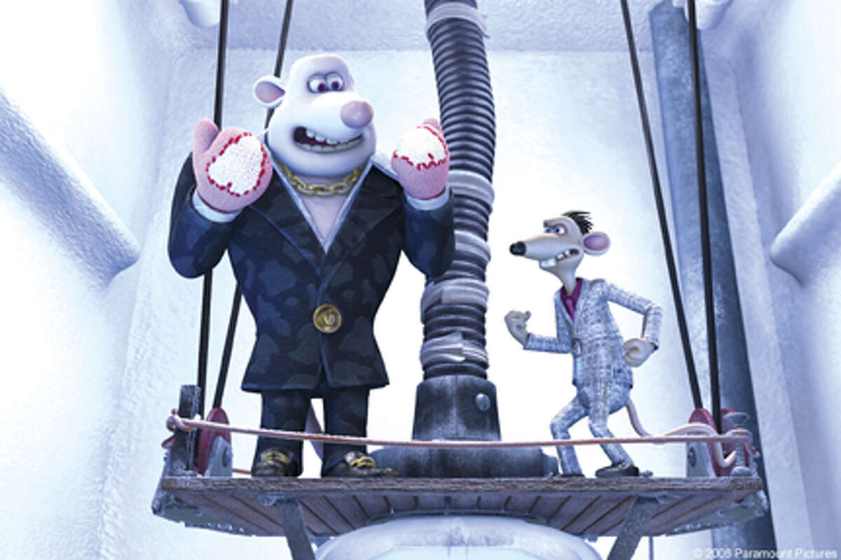 A scene from the film "Flushed Away."