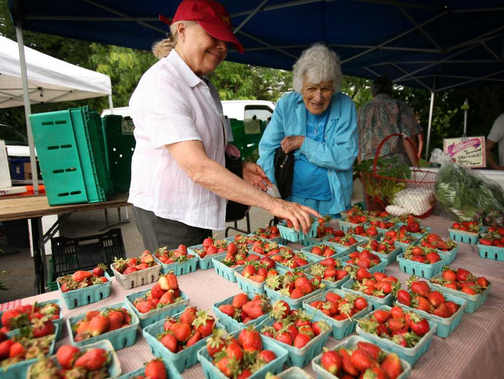 Program helps families to use food stamps at farmers' markets