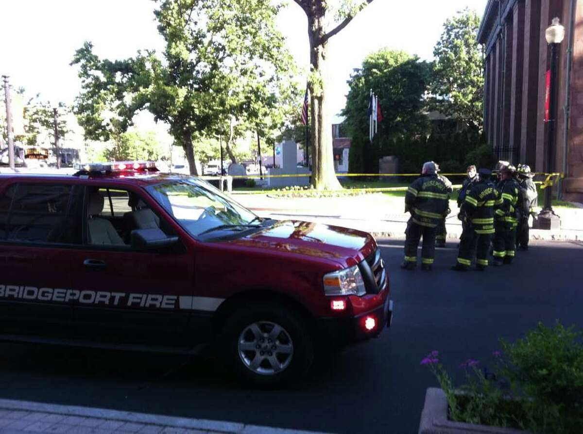 'Fireball' shoots out sidewalk after Bridgeport explosion