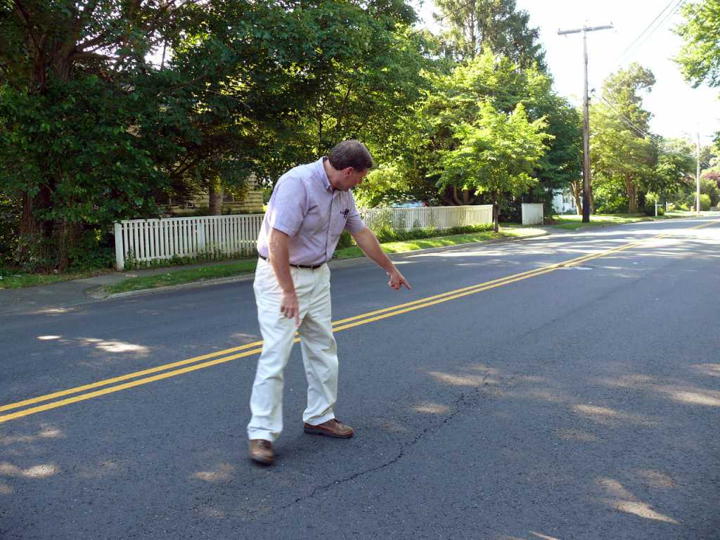 Paving the way Road work season rolls in Fairfield