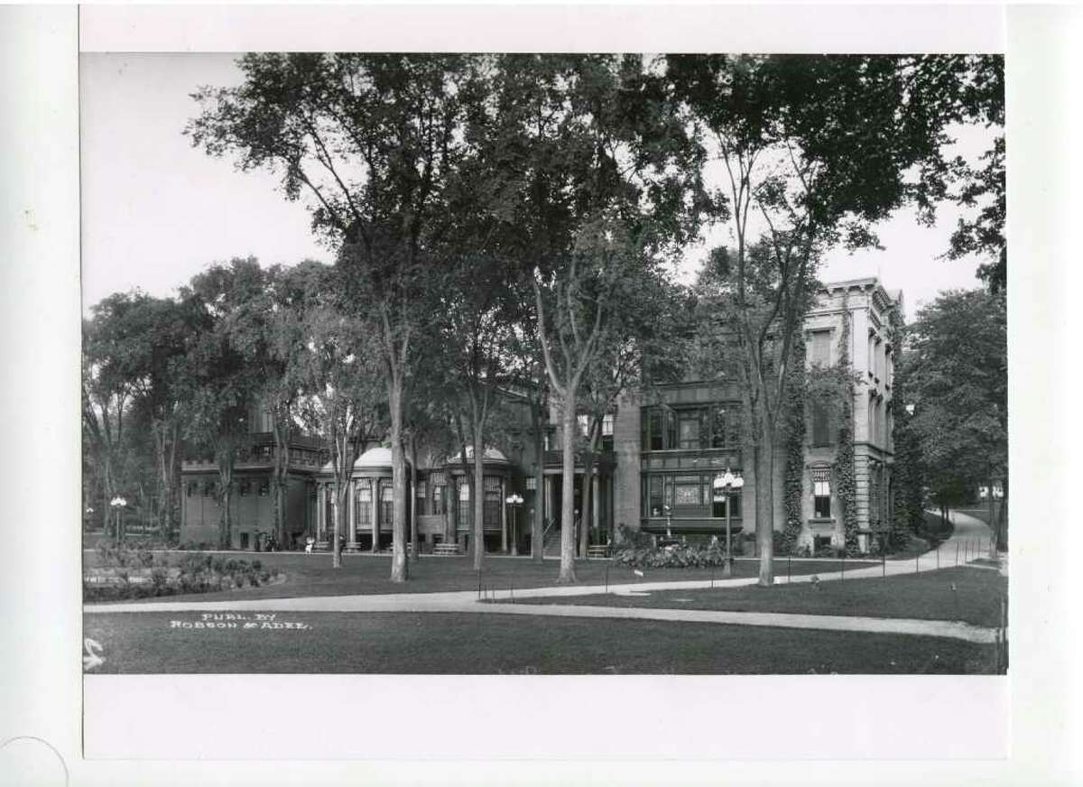 Click through the slideshow for historical photos of Saratoga Springs. Canfield Casino, actual date unknown. Depending on who you talk to, the Casino, which is now part museum, is haunted. (Courtesy of Saratoga Springs Historical Museum, George S. Bolster collection)