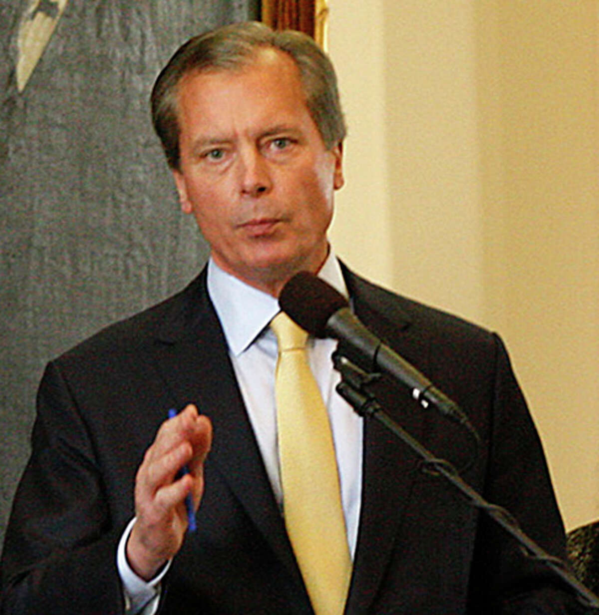 Lt. Gov. David Dewhurst, seen on Jan. 24, 2011, is expected by midweek to make his official announcement that he'll be seeking the Senate seat held by Kay Bailey Hutchison.