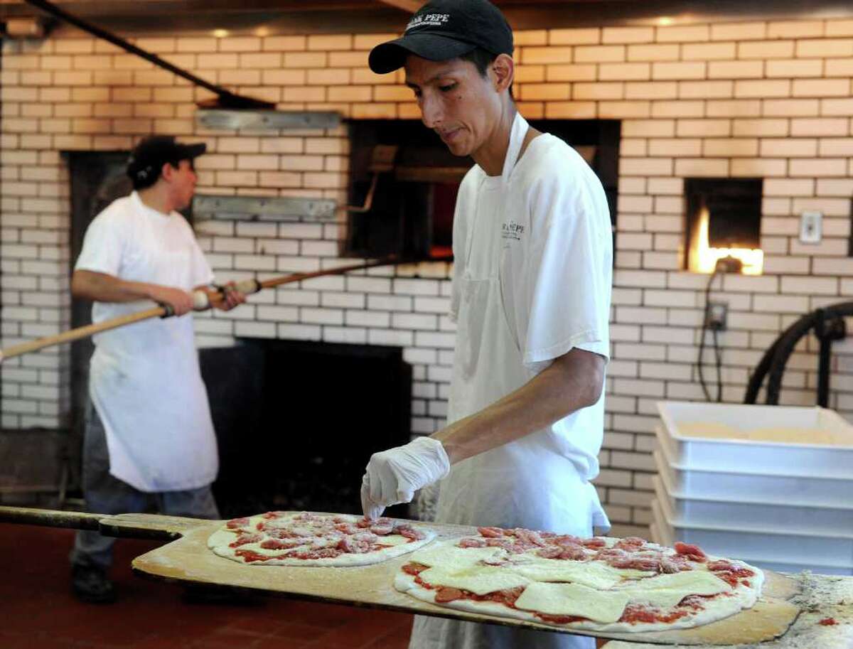 Grab a slice at Pepe's Pizza 238 Commerce Drive Fairfield, CT 06825 59 Federal Road Danbury, CT 06810 157 Wooster St., New Haven, CT 06511 Like pizza? Head to Pepe's. They opened for the first time in 1925 and claim to be the creators of the New Haven thin crust pizza. They've got three locations in Connecticut.