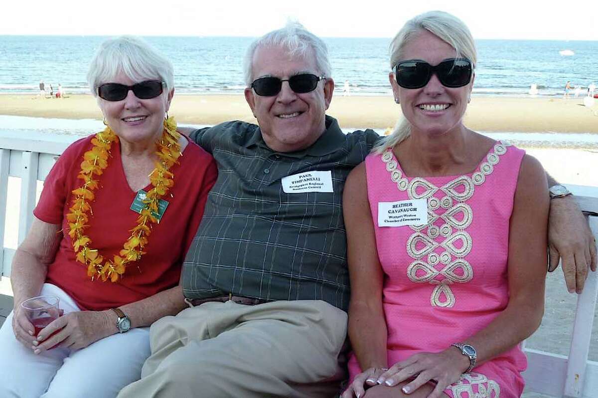 Mixing business with a little pleasure at Fairfield beach