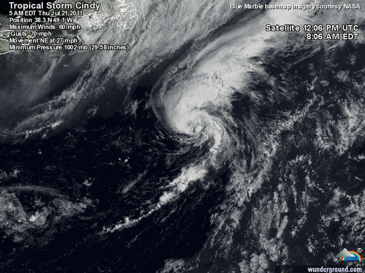 Tropical Storm Cindy Forms In The Atlantic