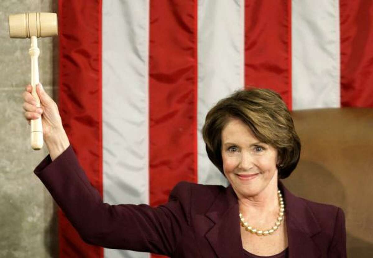 Speaker Pelosi takes gavel