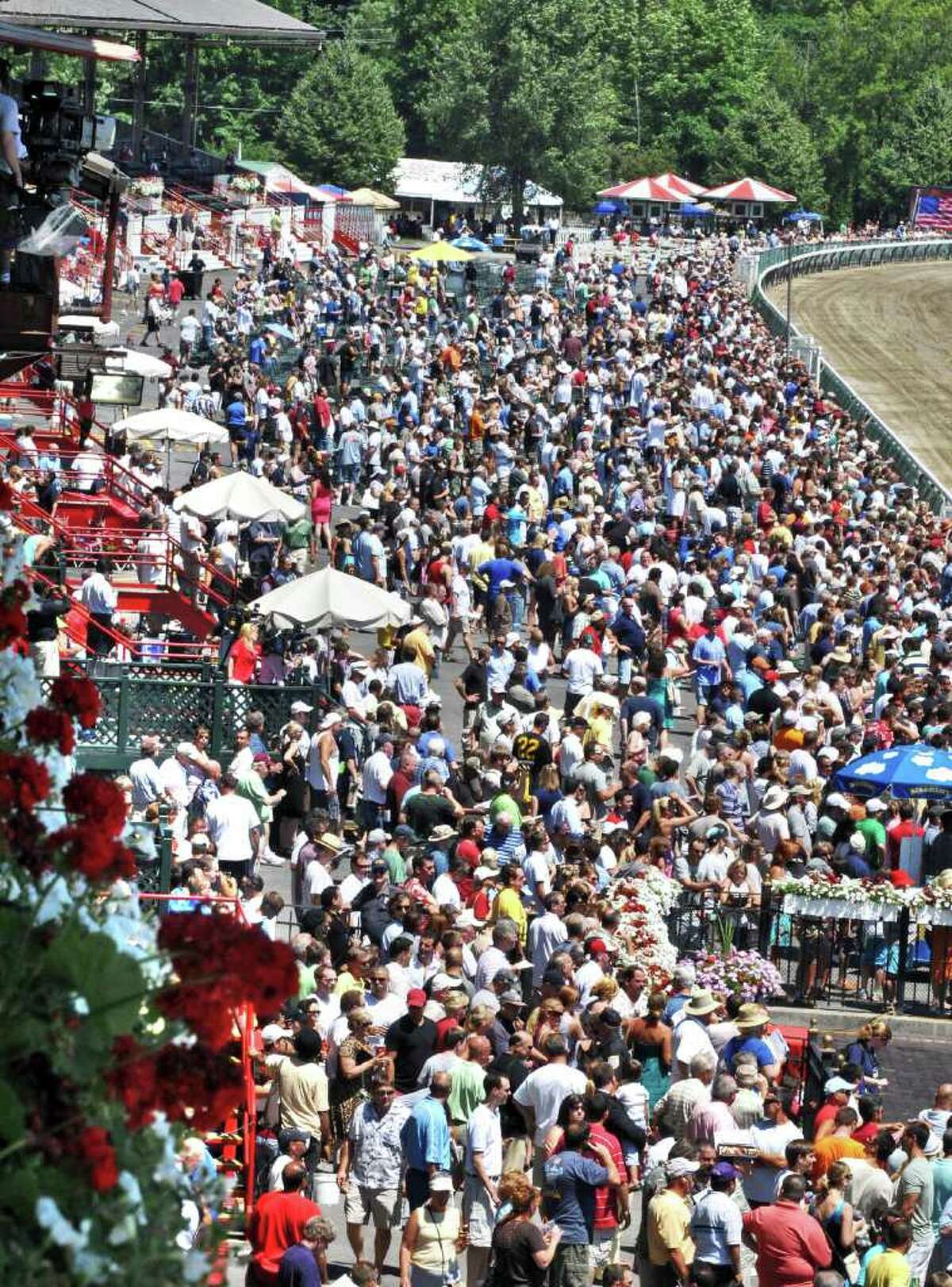 Photos Opening Day at the Saratoga Race Course