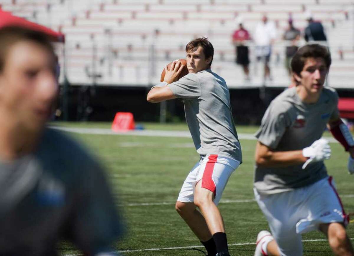 New Canaan QB Matt Milano back under center after record-setting season