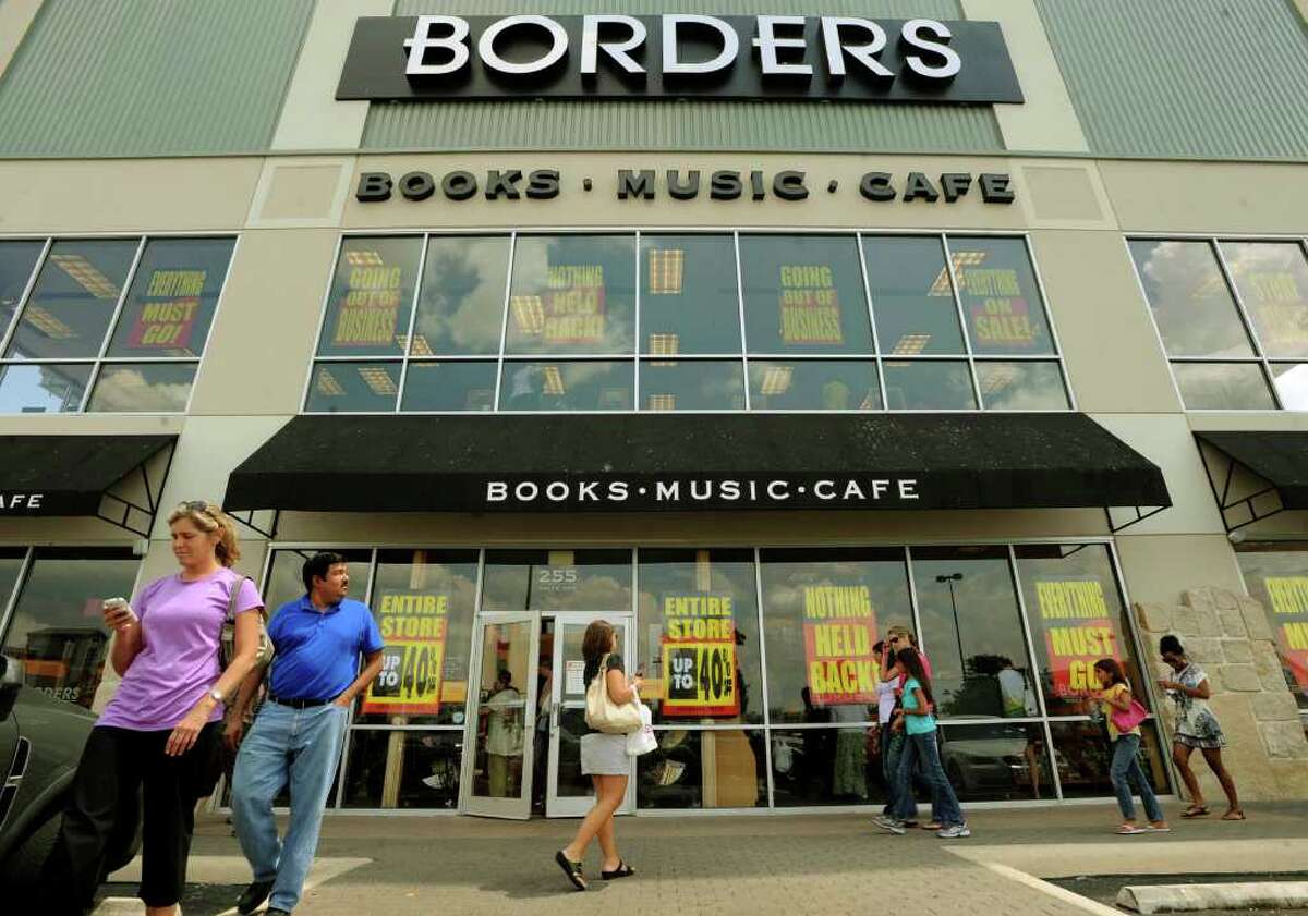 An upbeat snippet for Borders store