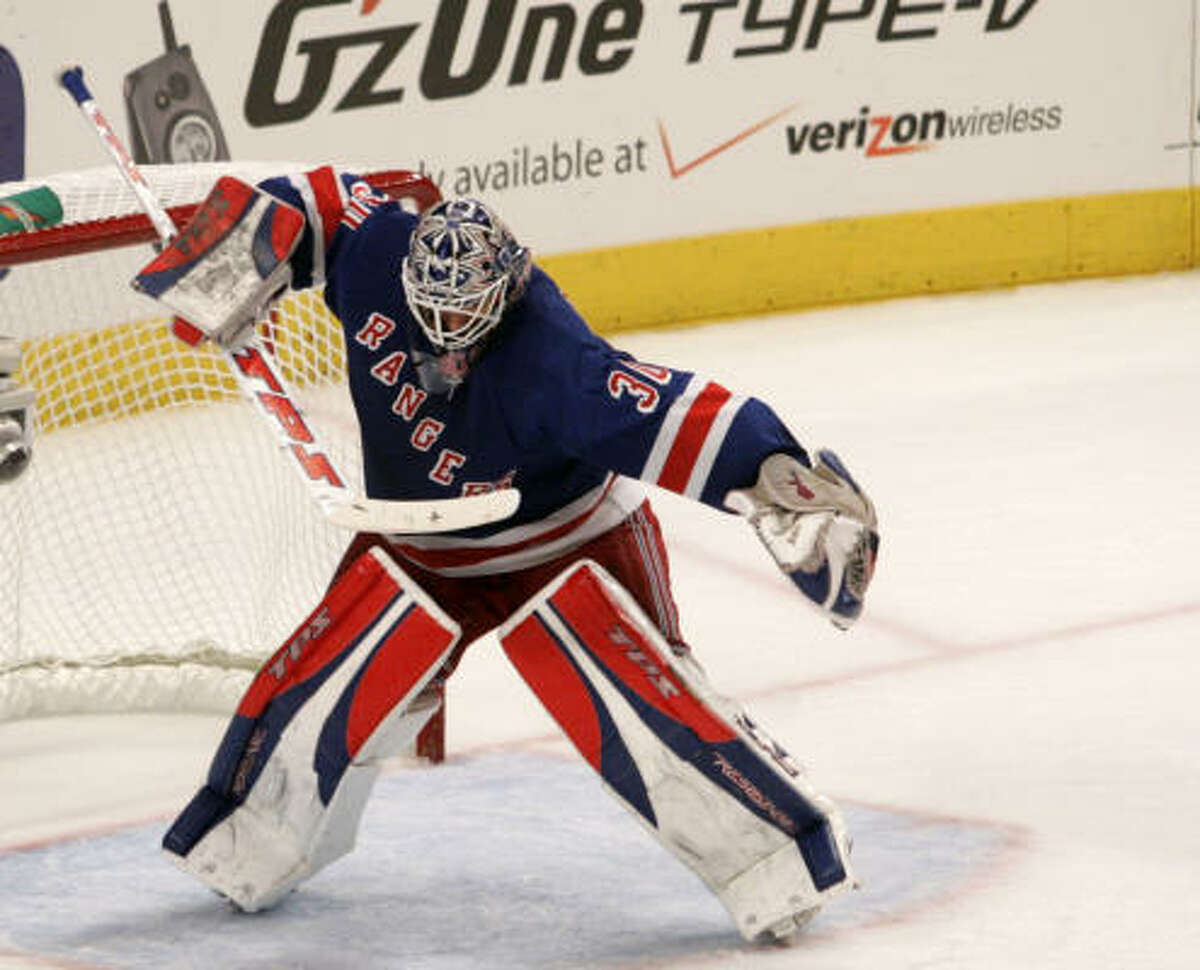 Game 5 vs. Buffalo is Friday for New York and goalie Henrik Lundqvist.