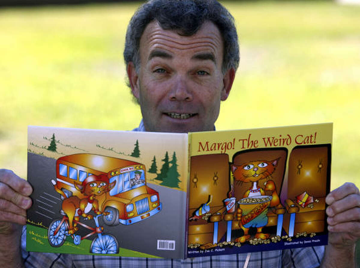 Legislator turned children's author markets the cat story