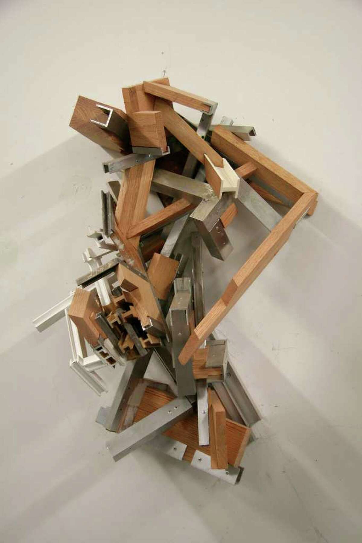 Paul Mauren, a professor of sculpture at The College of Saint Rose, won a Purchase Award for "WC #6, 2011."