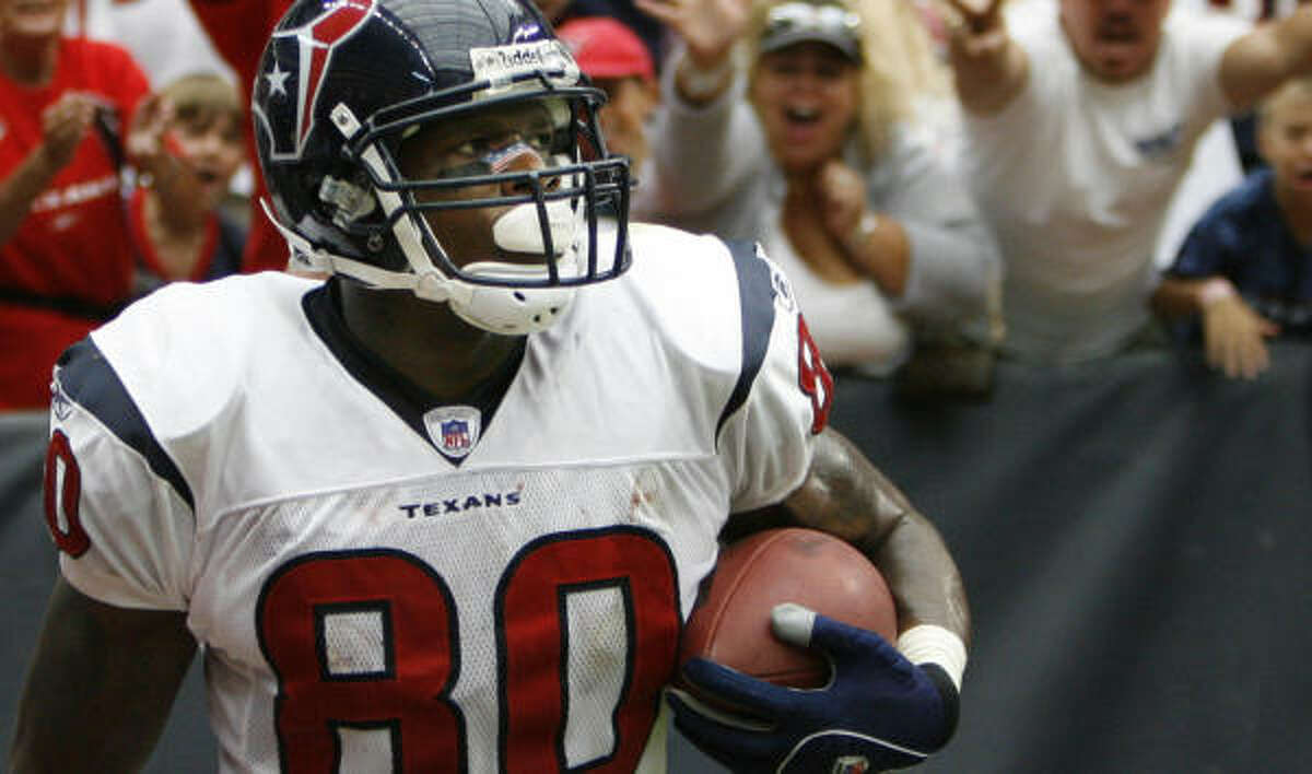 Andre Johnson's contract counted more than $7 million against the salary cap.