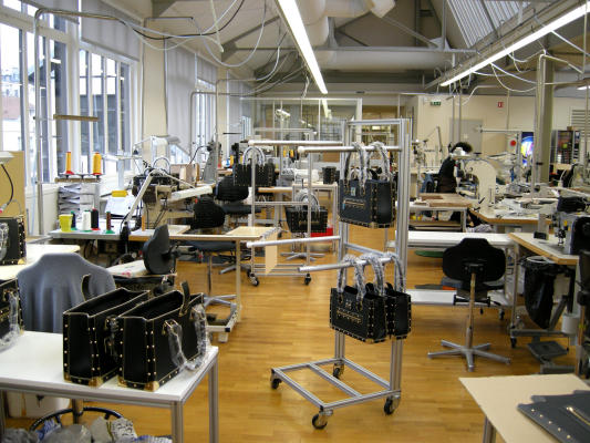 Louis Vuitton's workshop has history by the trunkload