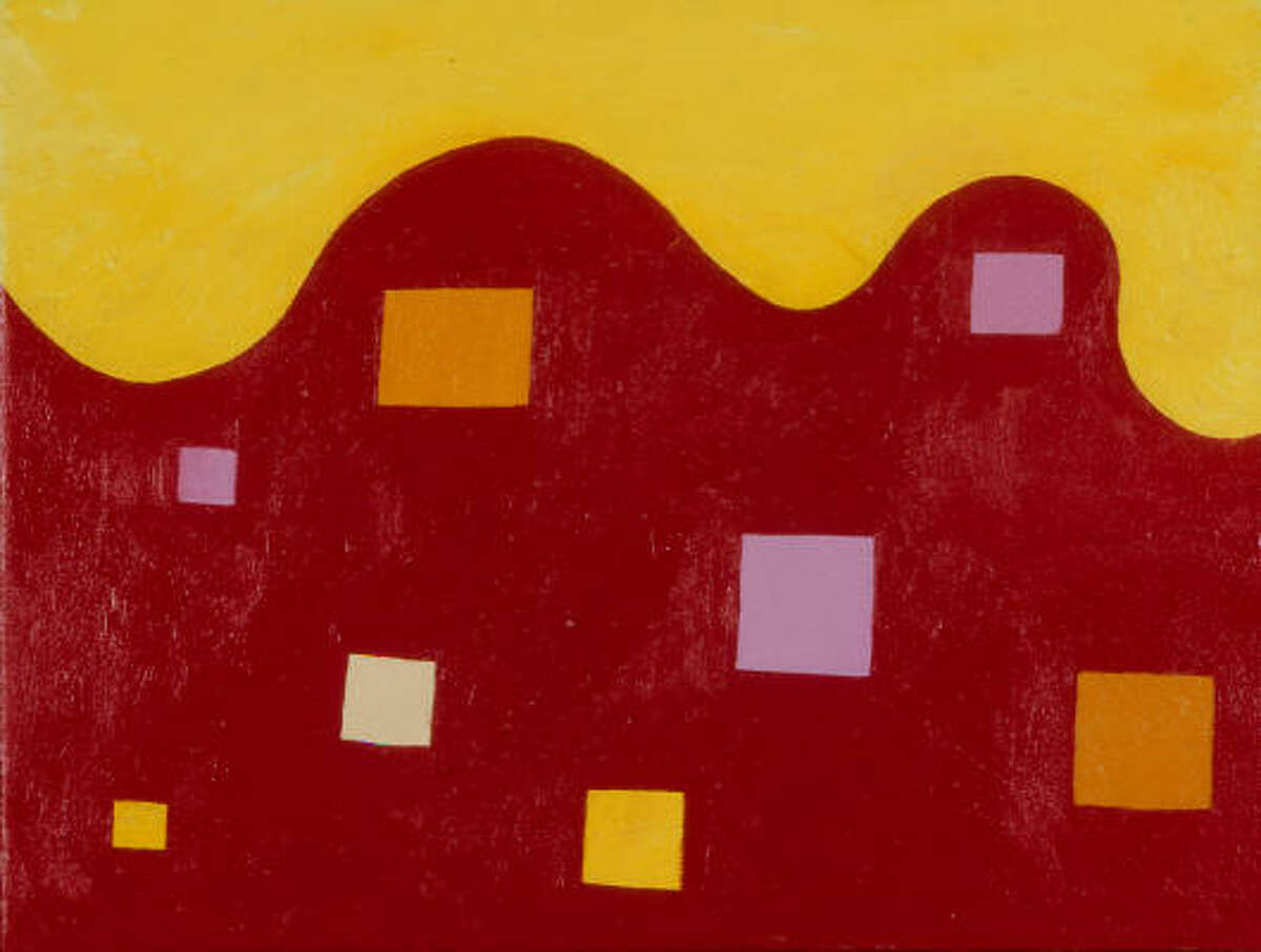 Andrew Masullo's 4531 (2006), oil on canvas