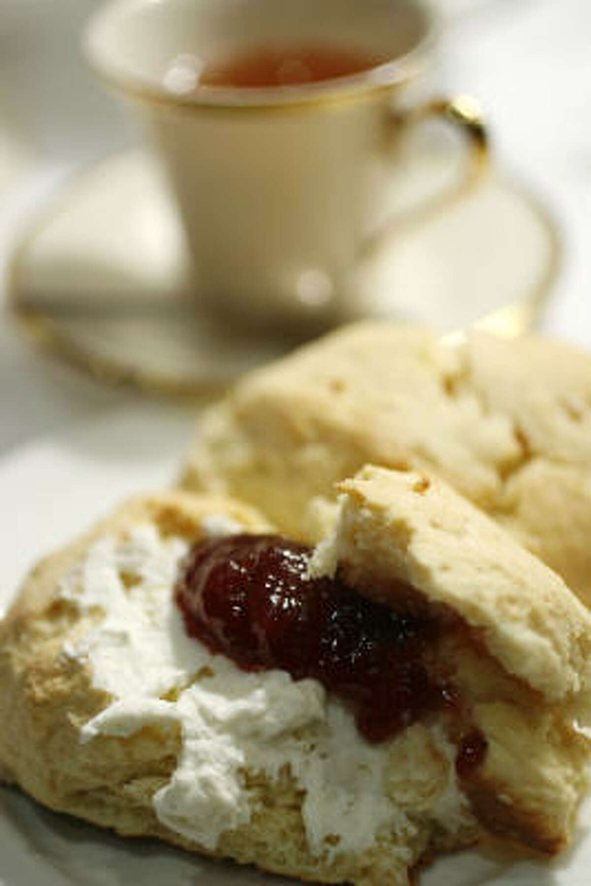 Slathered with clotted cream and strawberry preserves, this tender, cakelike golden scone is a snap to make with a couple of eggs and King Arthur Flour's Cream Tea Scone Mix. See Quick-Fix Scones below for more on mixes.