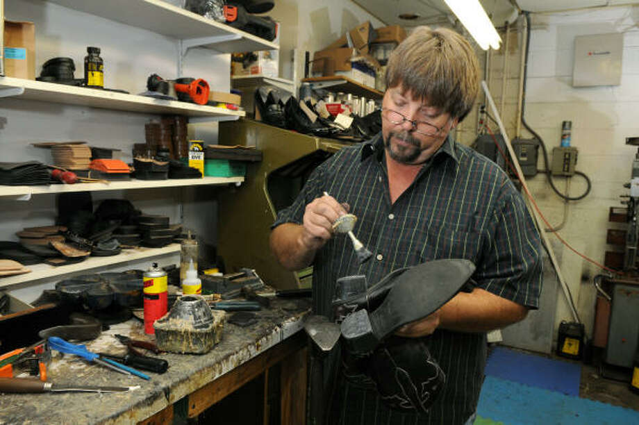 Spring man helps heal sick dance shoes (with photos