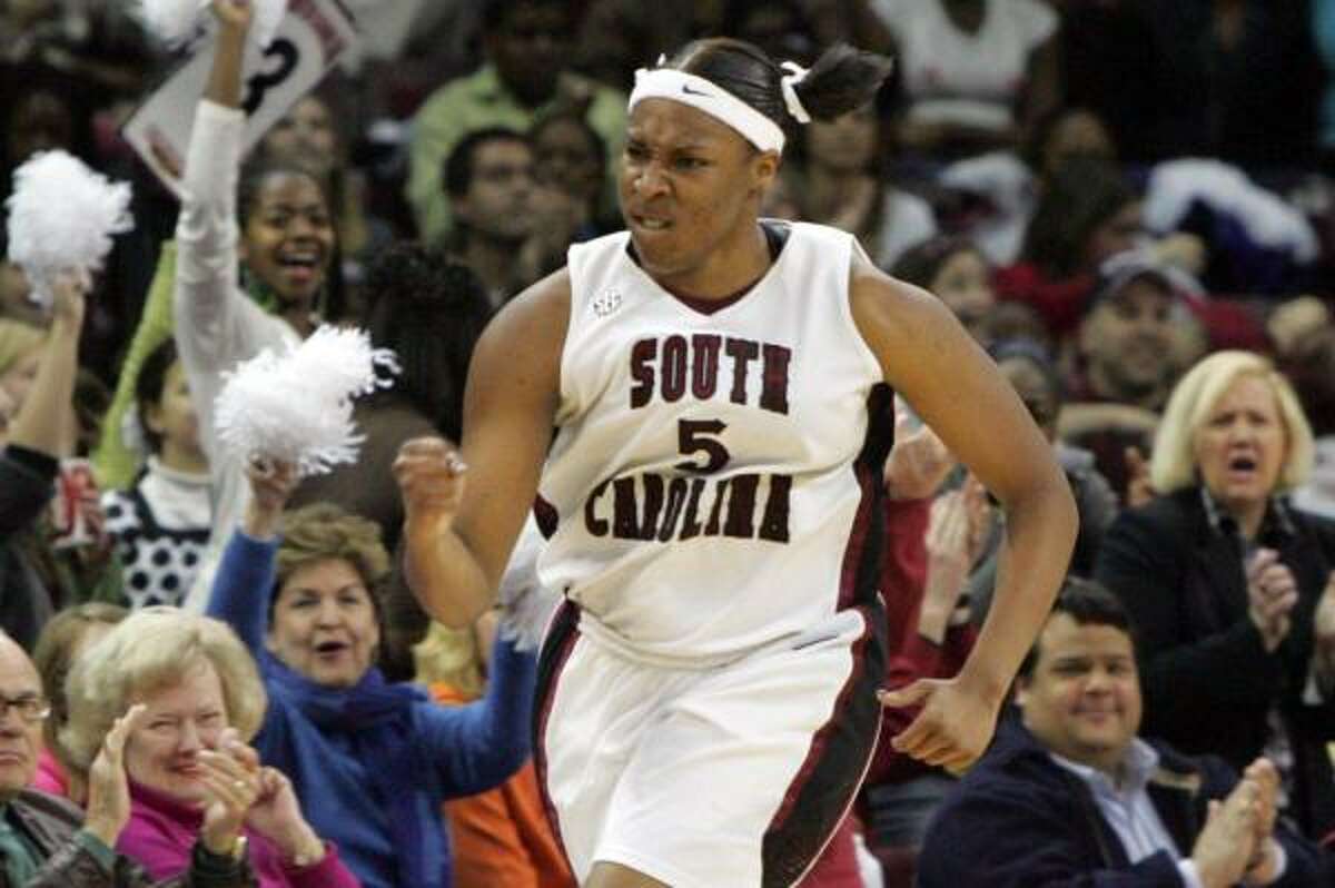Kelsey Bone played one season for South Carolina before the school announced her departure.
