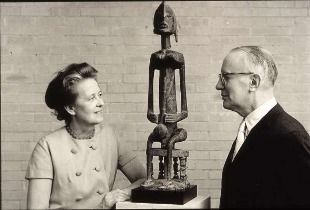 Dominique and John de Menil, circa 1967.