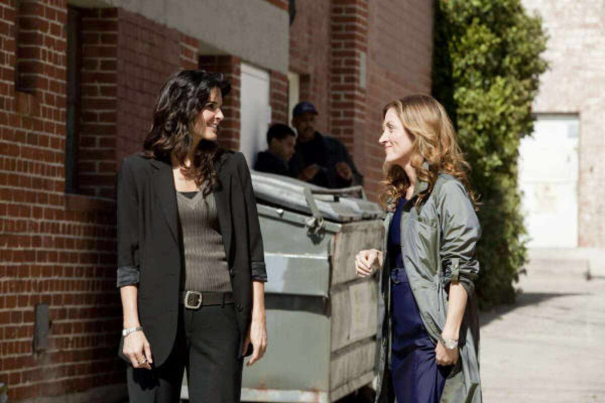 Angie Harmon plays it tough in Rizzoli & Isles