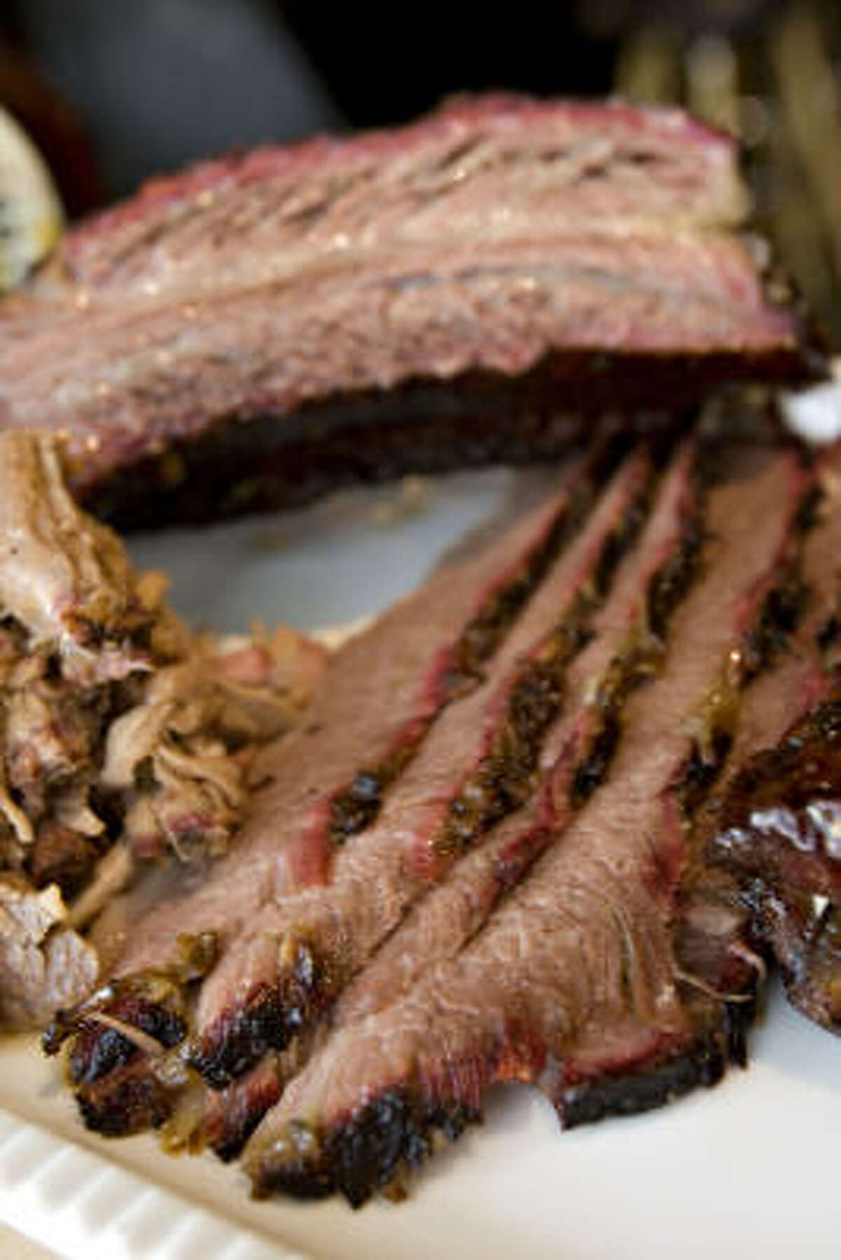The key to a perfect beef brisket is to cook it low and slow.