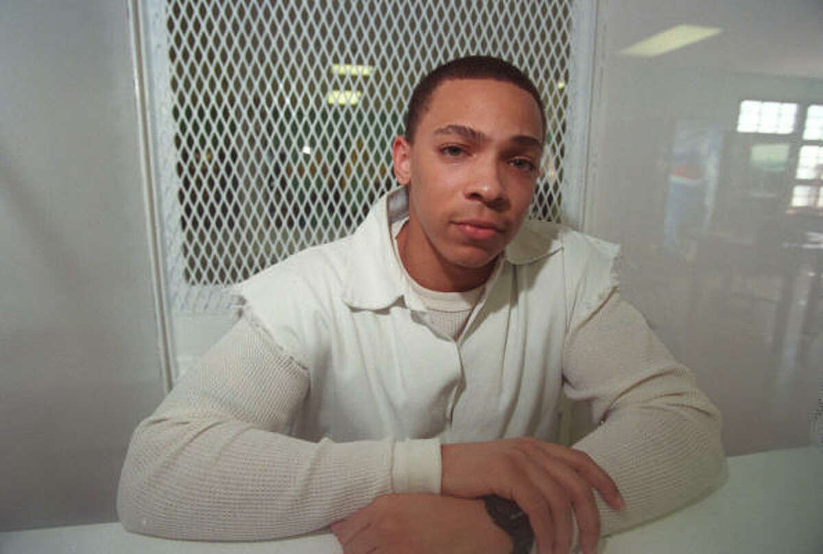 Death Row inmate Anthony Cardell Haynes during an interview on Jan. 3, 2001, at the Terrel Unit in Livingston.