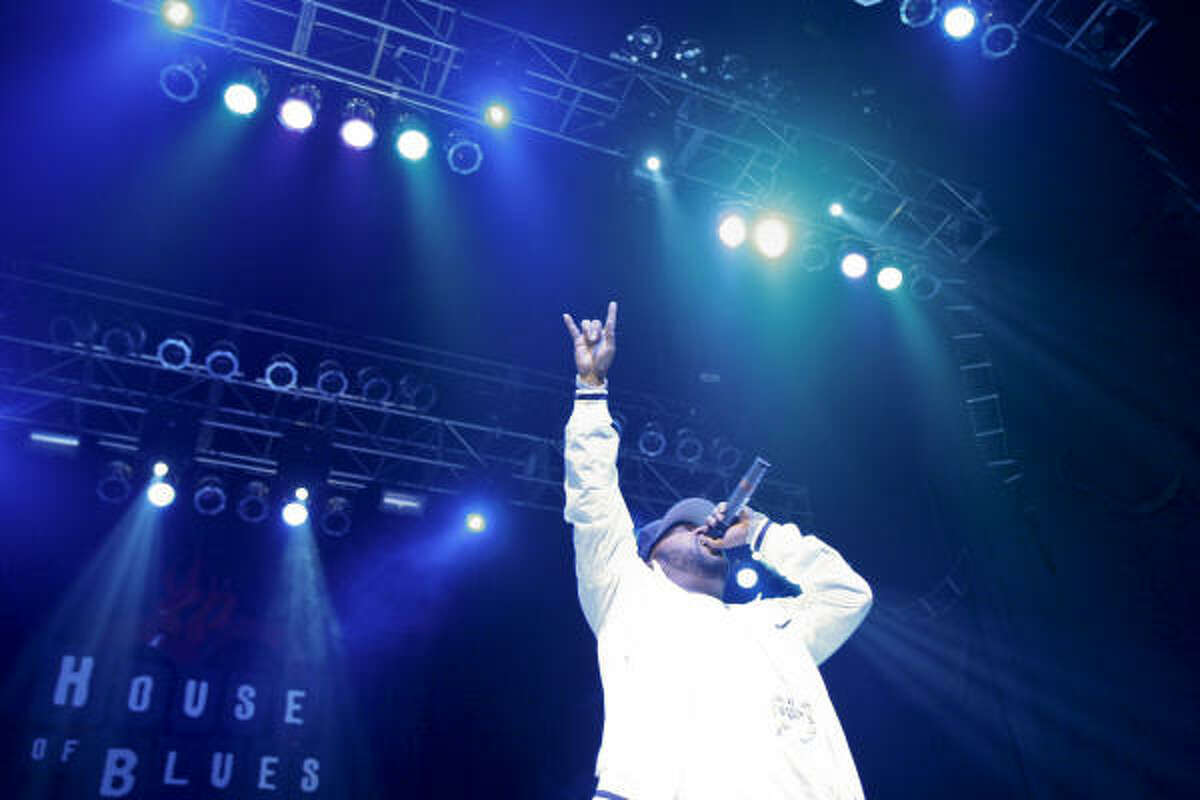 Bun B performs at the House of Blues in Houston.