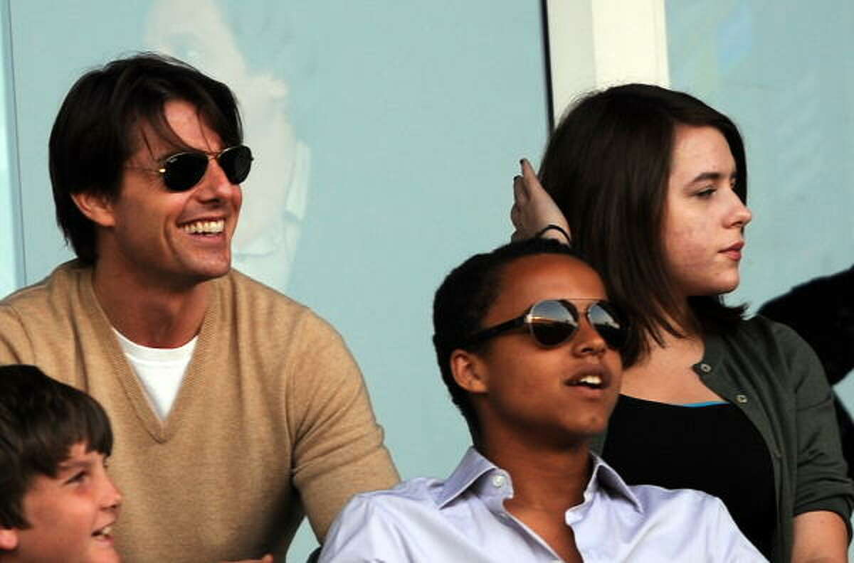 tom cruise and his child