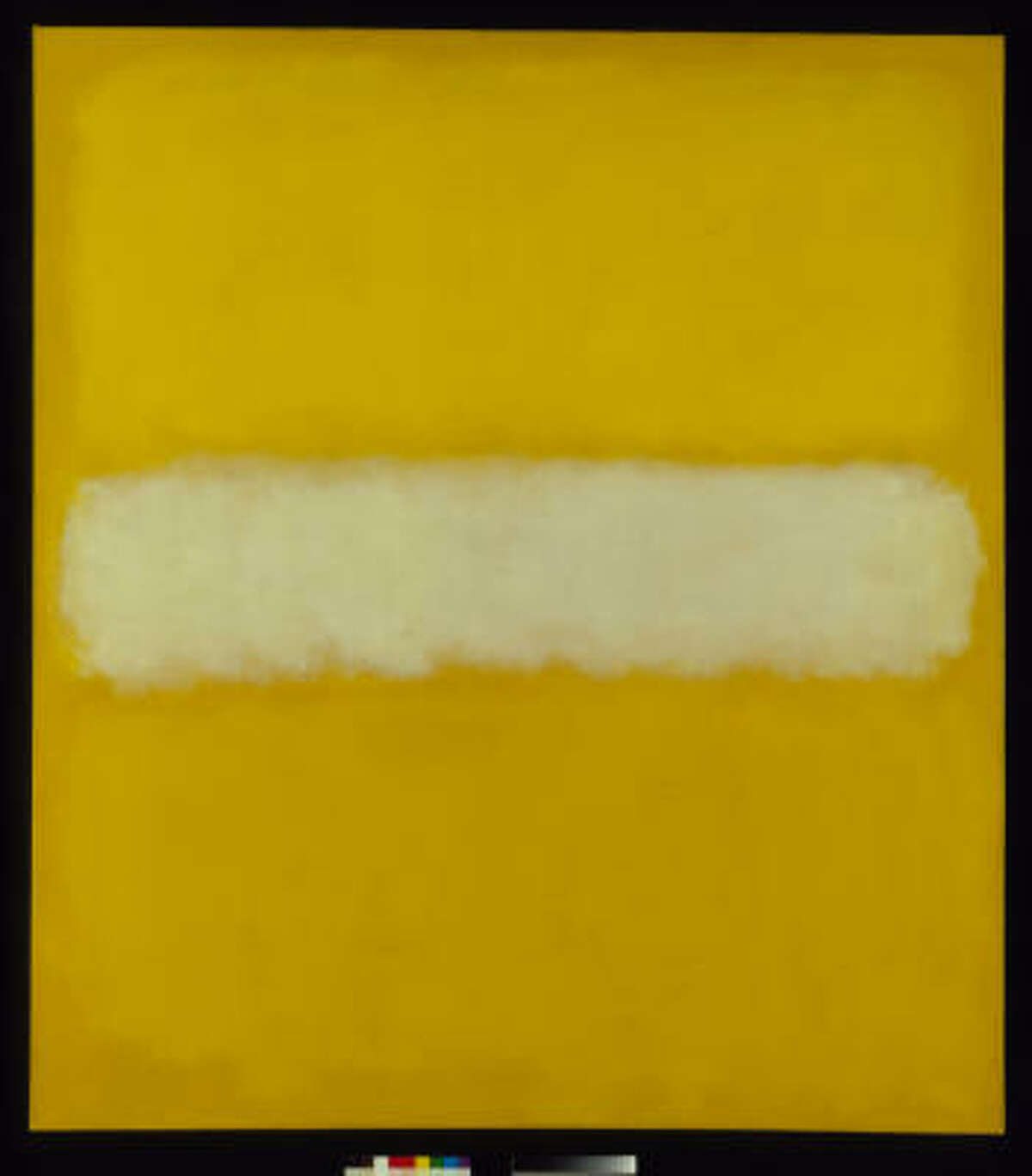 No. 10, 1957, oil on canvas, 69-1/4 x 61-1/2 inches