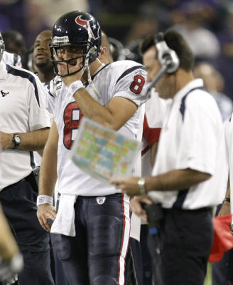 Gary Kubiak wants Matt Schaub to get back on the saddle