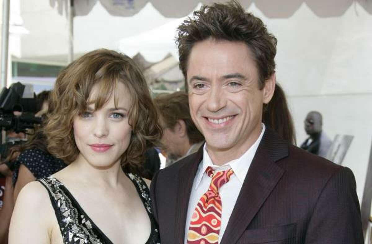 Actor Robert Downey Jr., seen here with actress Rachel McAdams, is in talks to replace Tom Cruise as bloodsucker Lestat in a prequel to 1994 movie "Interview With the Vampire."