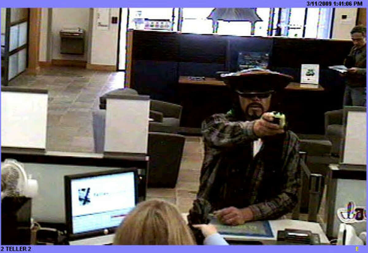 Robbers in the Houston area have used similar methods to mask their features. Select banks instituted the no-hats, no-sunglasses policy in hopes potential robbers won’t try anything with their faces caught on the surveillance camera.