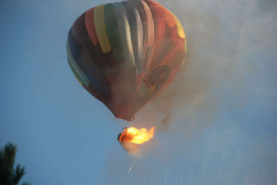 hot air balloon houston