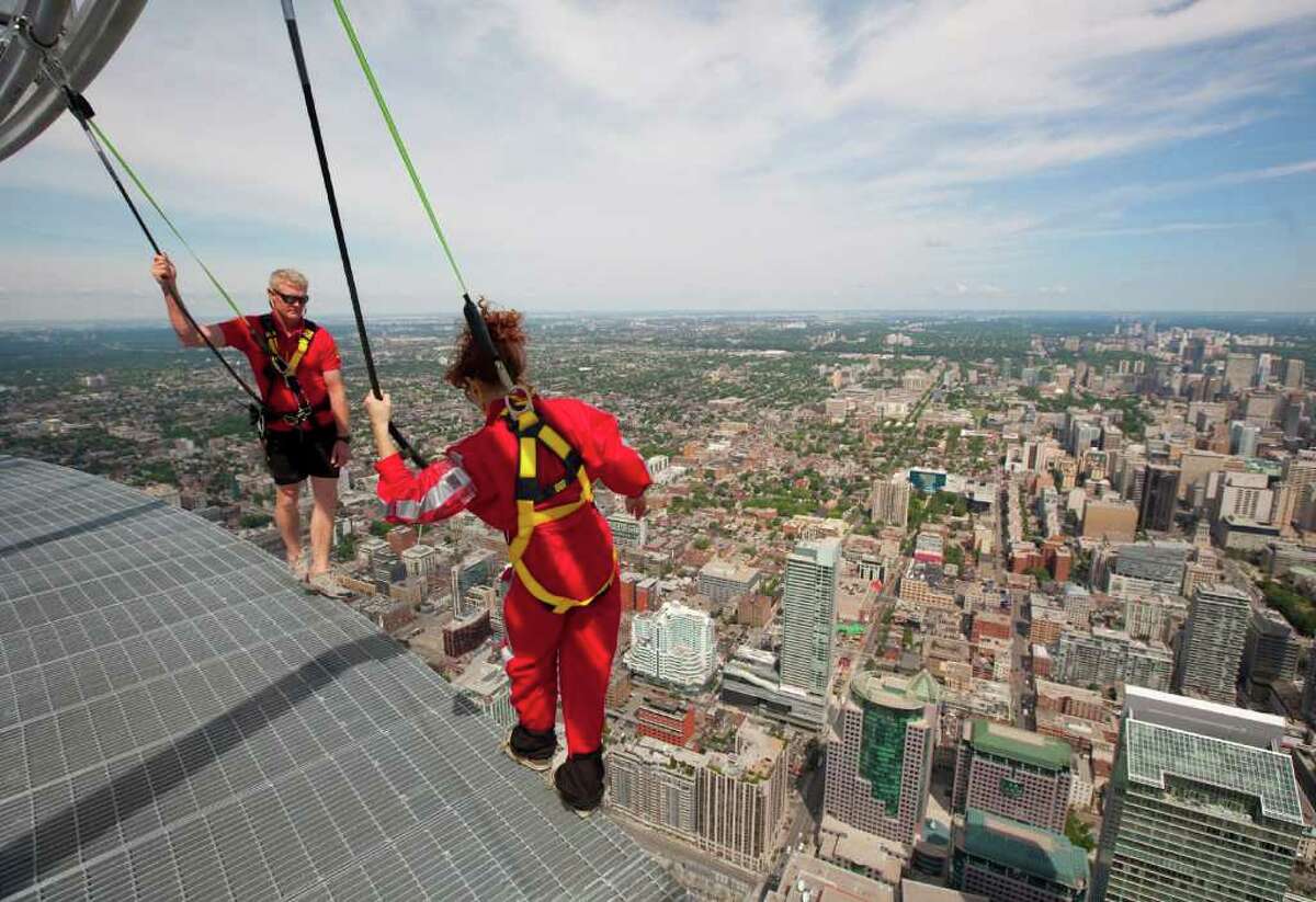 EdgeWalk on Toronto's CN Tower