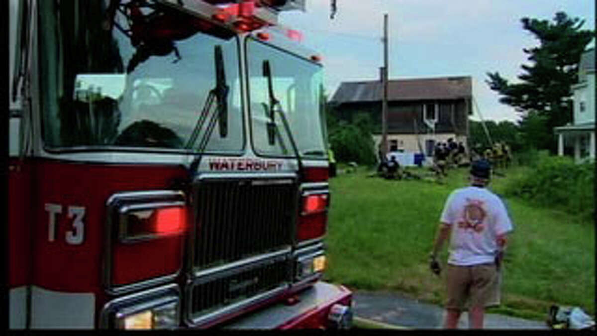 Two people were killed in a house fire in Waterbury on Thursday, July 29, 2011.