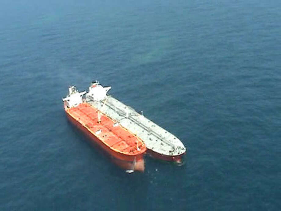 Ike Wreck Rips Hull Of Oil Tanker But Gulf Spared From