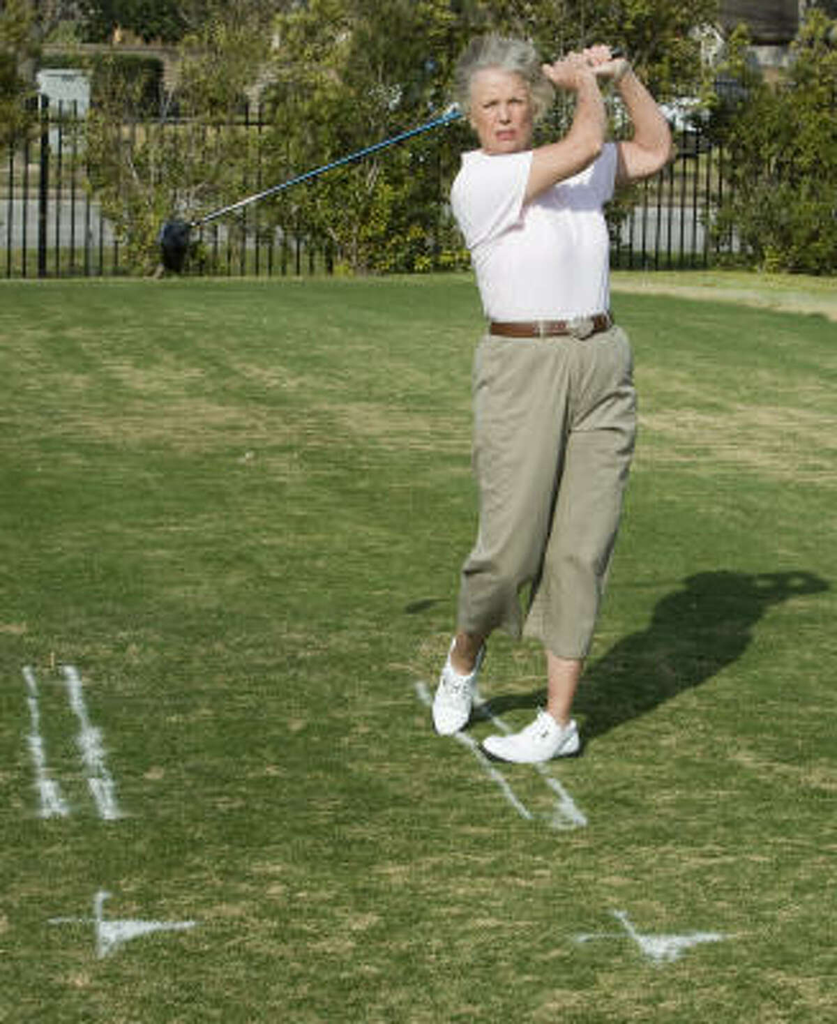 Bad alignment can ruin any golf swing