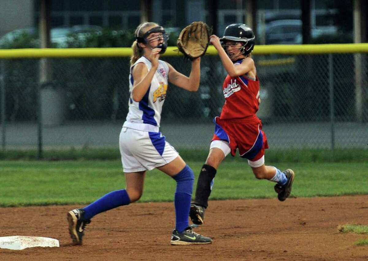 Fairfield Little League softball is New England champs; one win from